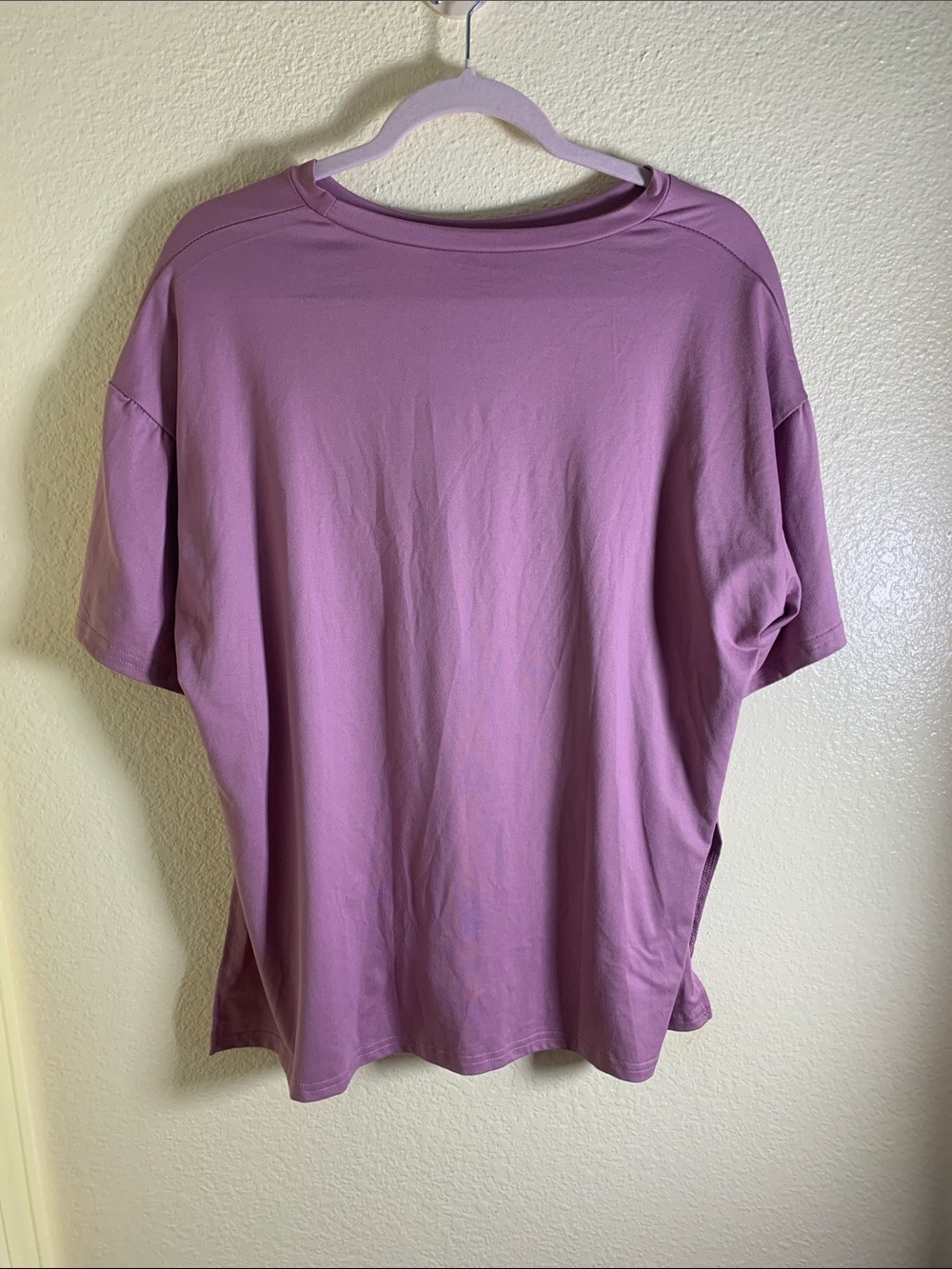 Nwot Shein Basic Lavender Tee, Size M